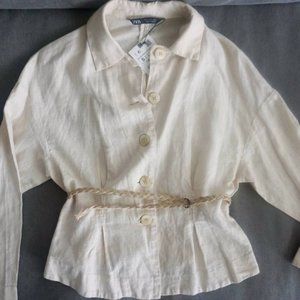 Zara Linen Jacket